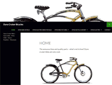 Tablet Screenshot of dynobicycles.info